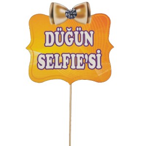 Düğün Selfie'si Pankart